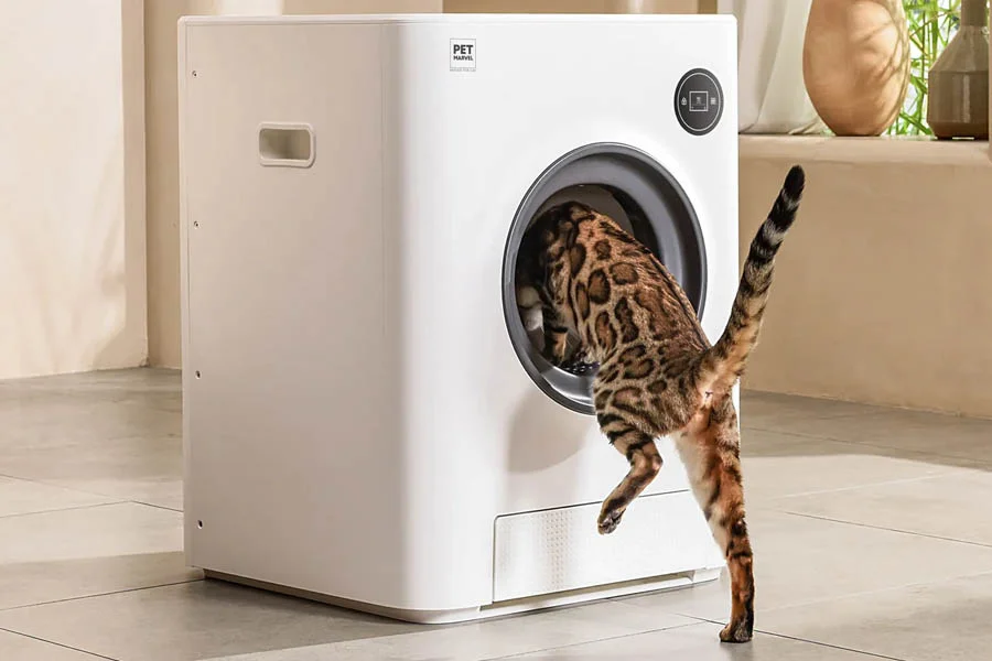 extra large self cleaning litter box